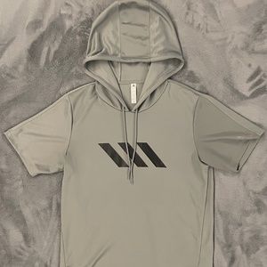 Adidas Men's Short sleeve Light weight hoodie